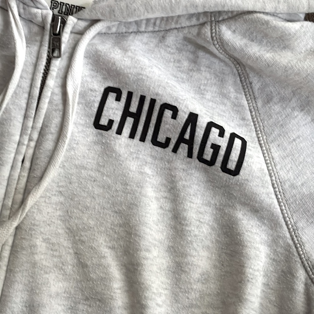 Pink Chi Town Zip Hoodie - Picture 3 of 5